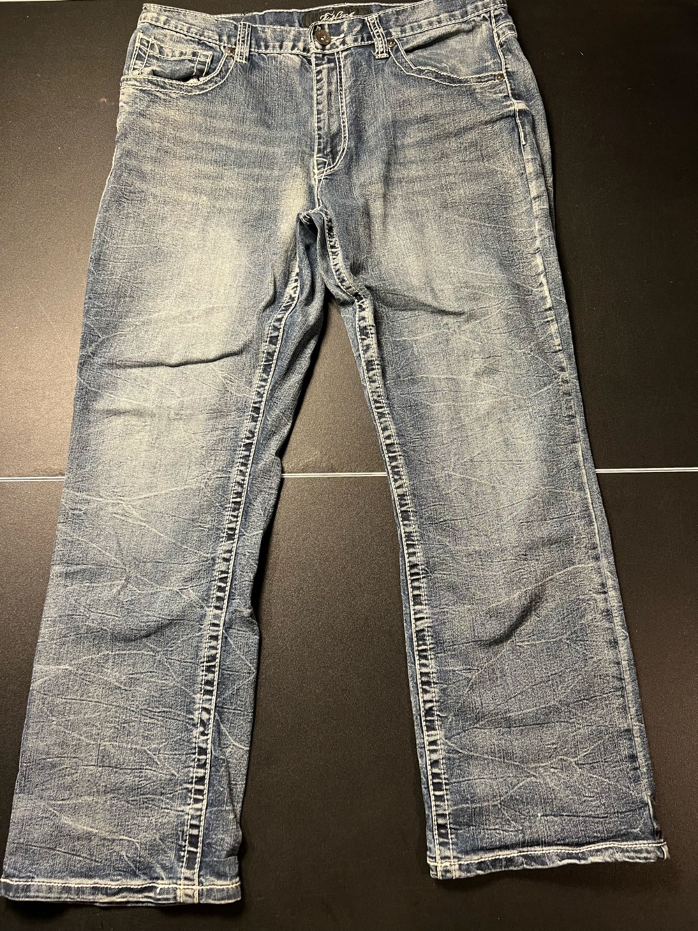 True Luck Classic Light Wash Men’s Jeans Light Blue 36/30
